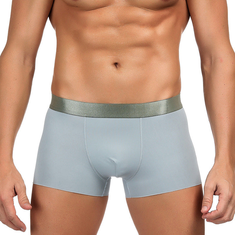 Modal Home Ice Silk Cool Lightweight Boxer Pants for Men