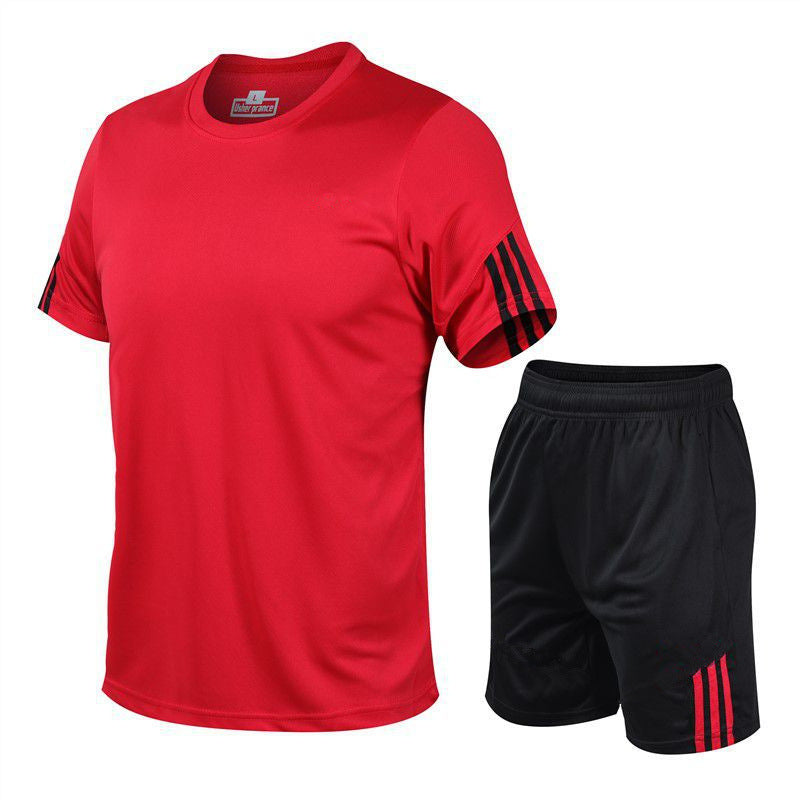 Men Sports Suit, Running Suit Gym Two Piece