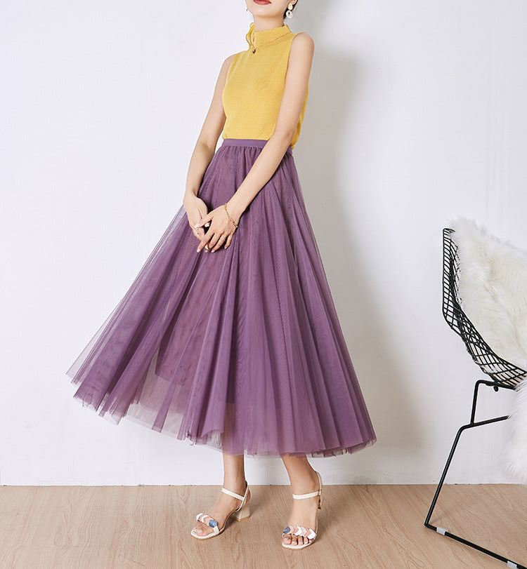 Fashion Gauzy Skirt For Women