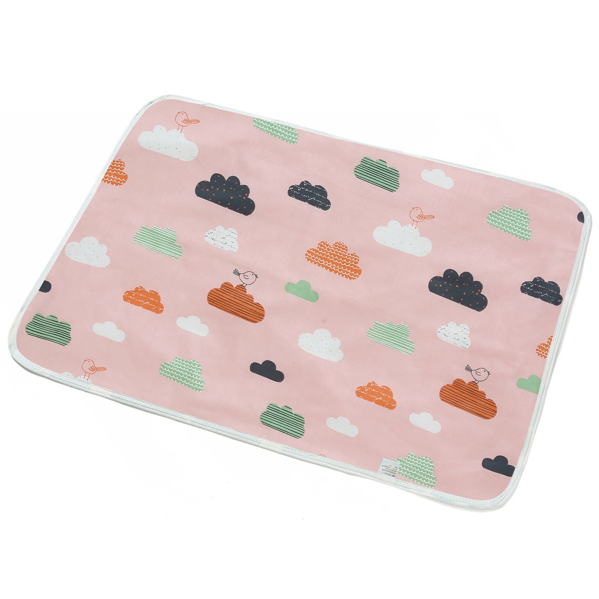 Cartoon cotton breathable and waterproof baby changing pad