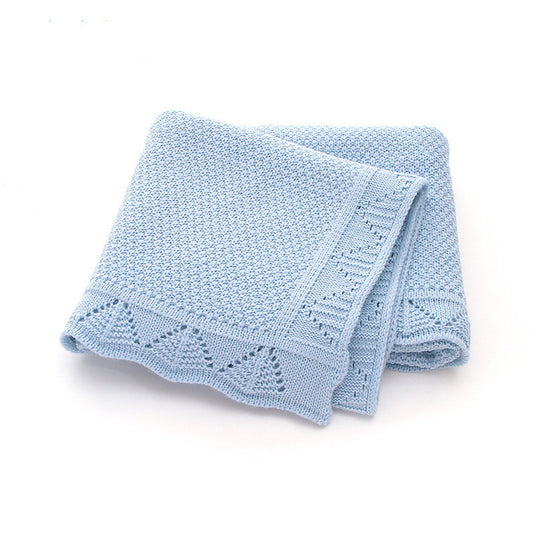 Knitted blanket, baby windproof cover