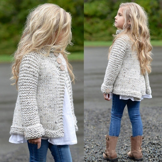 Girls cardigan sweater