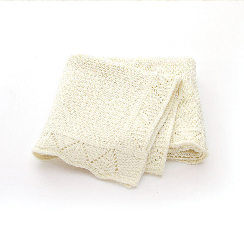 Knitted blanket, baby windproof cover