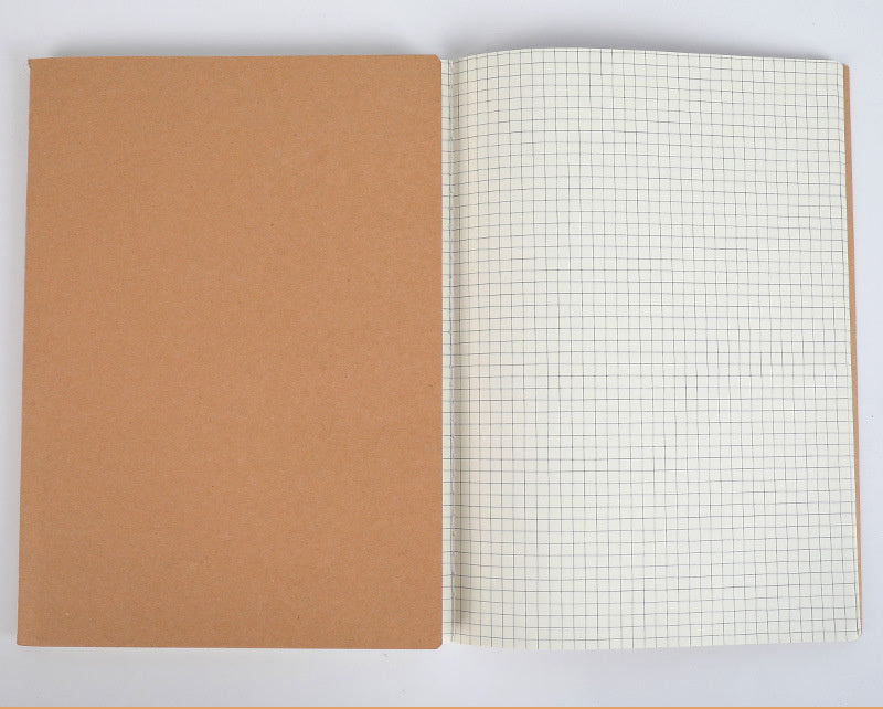 Leather Cover Thread Beige Eye Paper, Soft Copy Notebook