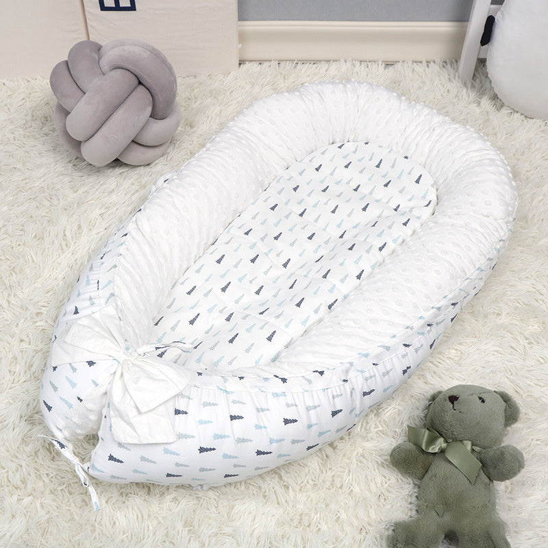 Household Baby Bed, Bubble Fleece Bedding Kit