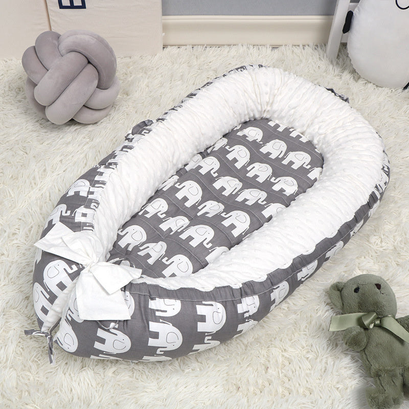 Household Baby Bed, Bubble Fleece Bedding Kit