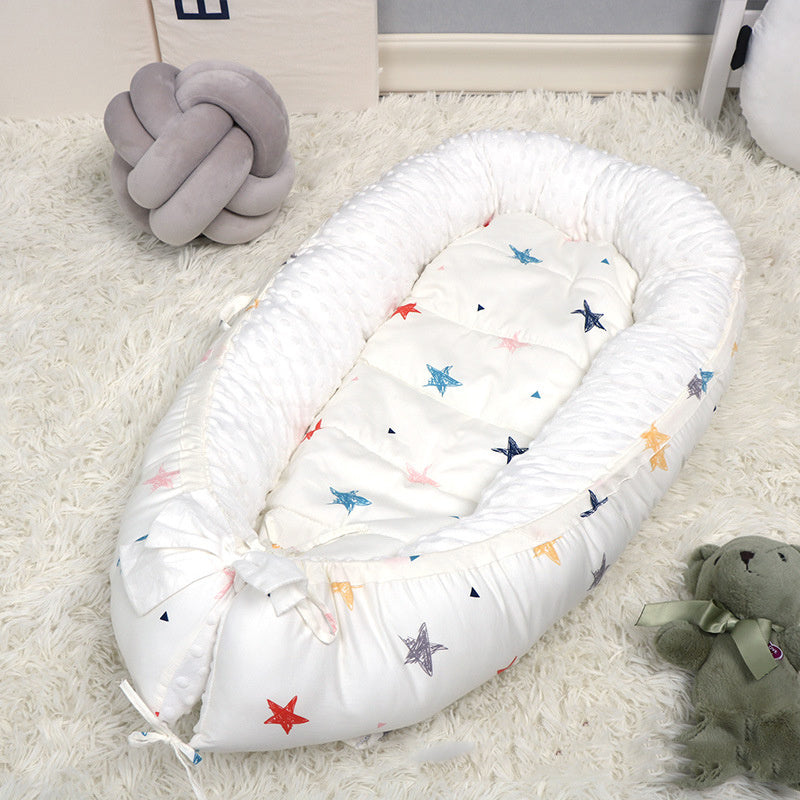 Household Baby Bed, Bubble Fleece Bedding Kit