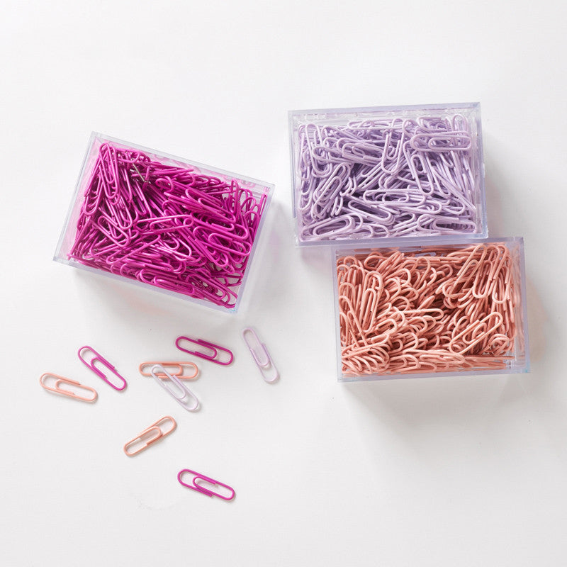 Office Supplies, Colored Paper Clips