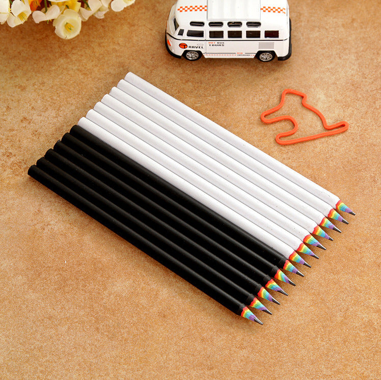 Rainbow HB Environmental Pencil, Creative Stationery