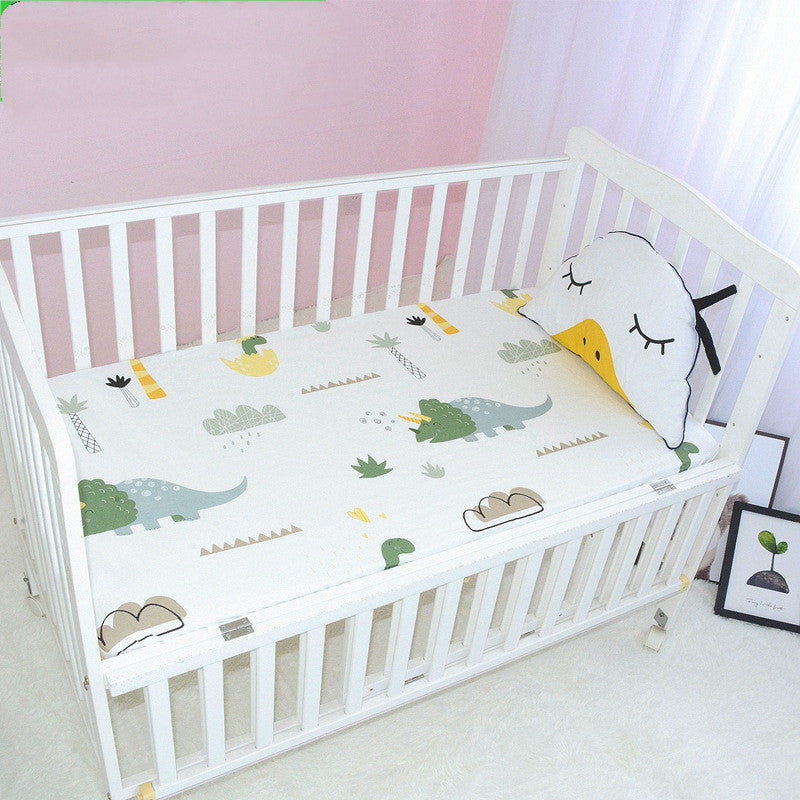 Baby Cot Cover, Children's Cotton Bedspread Mattress Cover