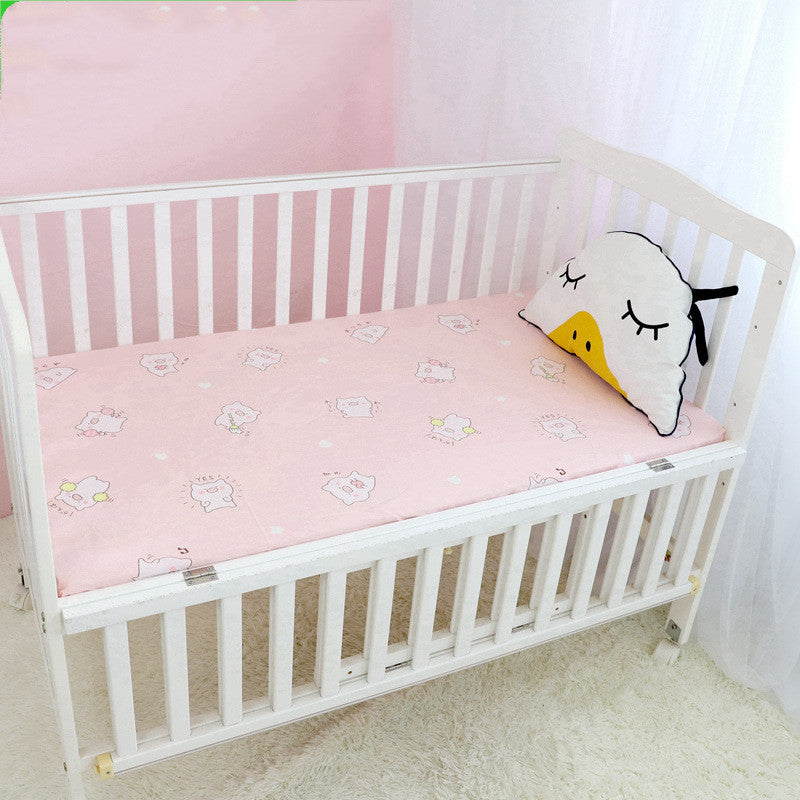 Baby Cot Cover, Children's Cotton Bedspread Mattress Cover