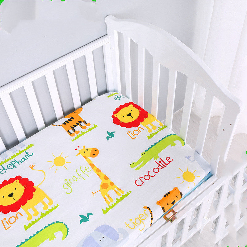 Baby Cot Cover, Children's Cotton Bedspread Mattress Cover