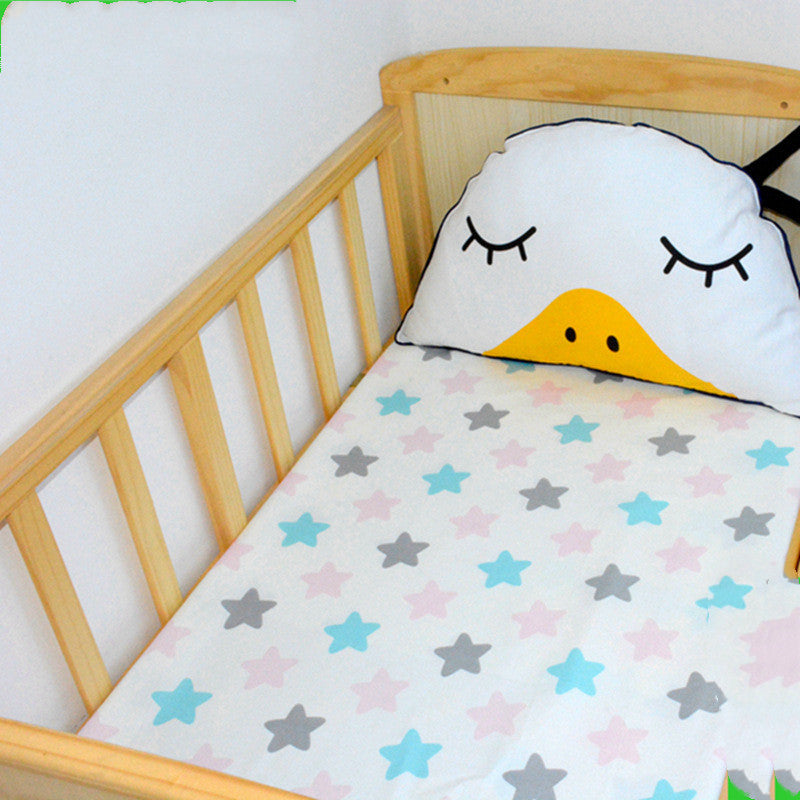 Baby Cot Cover, Children's Cotton Bedspread Mattress Cover