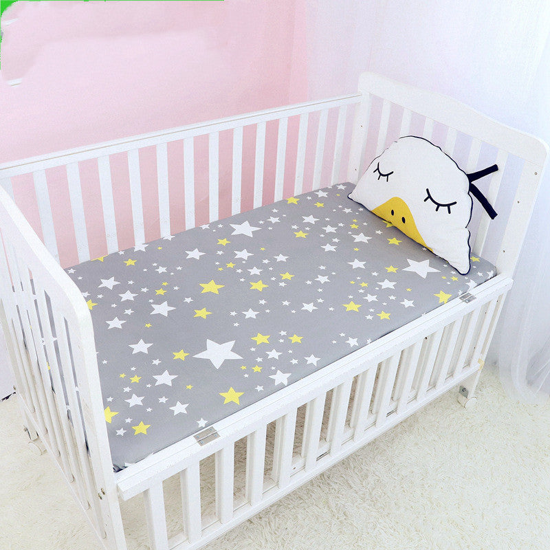 Baby Cot Cover, Children's Cotton Bedspread Mattress Cover