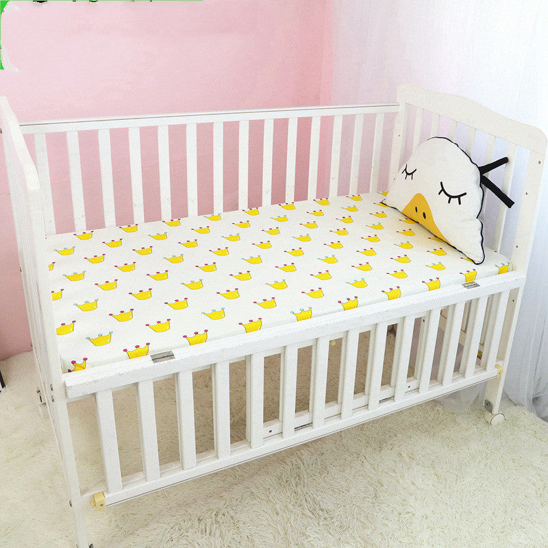 Baby Cot Cover, Children's Cotton Bedspread Mattress Cover