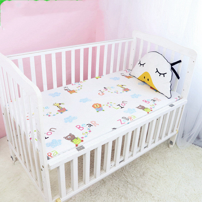 Baby Cot Cover, Children's Cotton Bedspread Mattress Cover