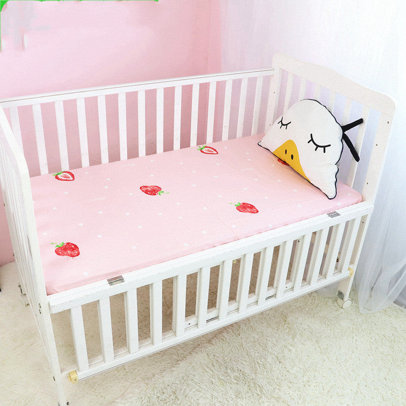 Baby Cot Cover, Children's Cotton Bedspread Mattress Cover