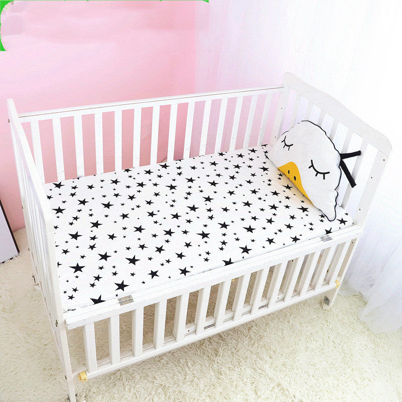 Baby Cot Cover, Children's Cotton Bedspread Mattress Cover