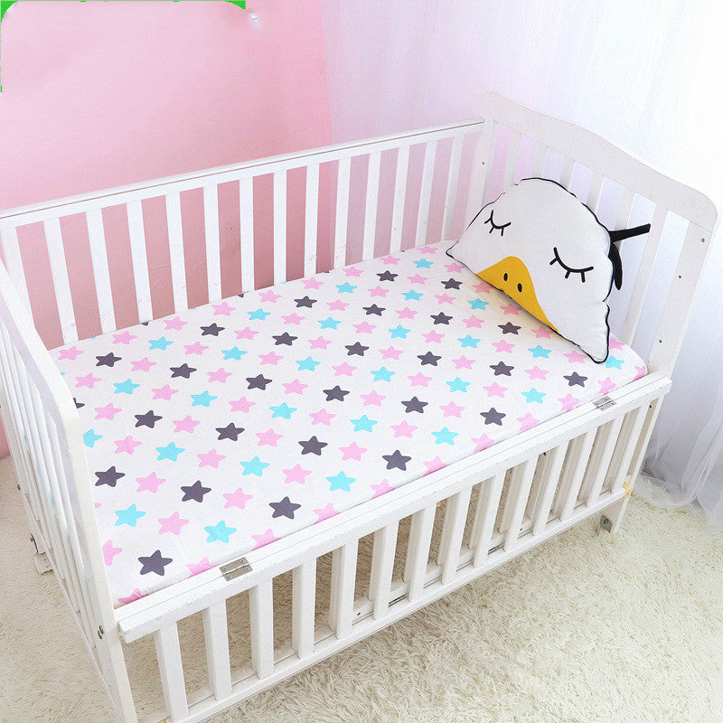 Baby Cot Cover, Children's Cotton Bedspread Mattress Cover