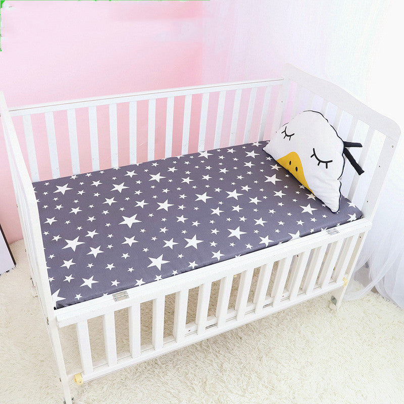 Baby Cot Cover, Children's Cotton Bedspread Mattress Cover