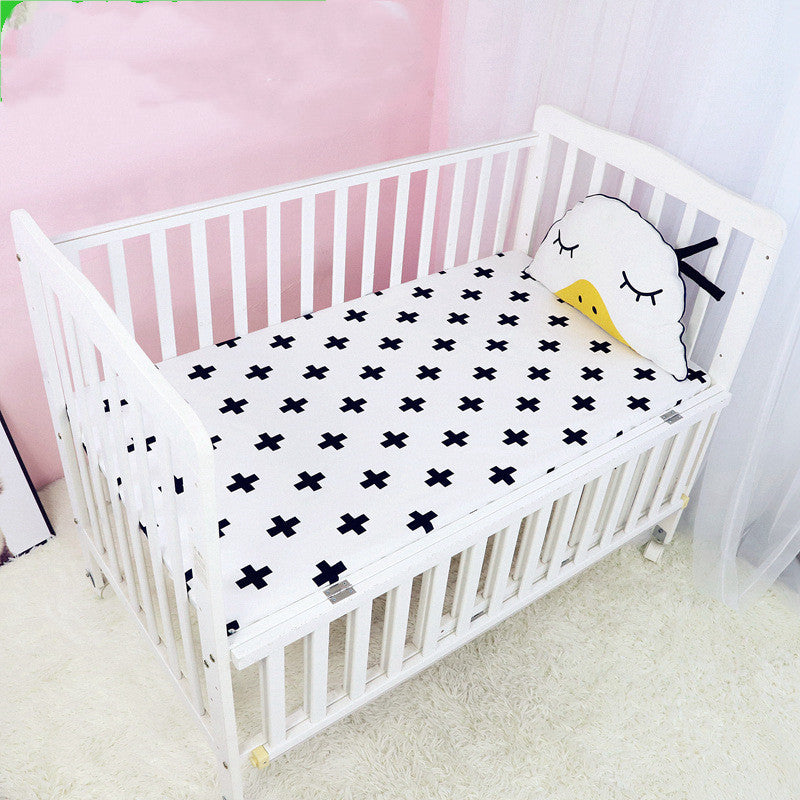 Baby Cot Cover, Children's Cotton Bedspread Mattress Cover