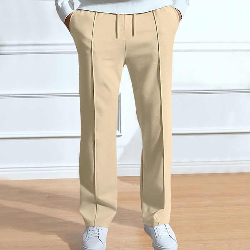 Casual Trousers, Loose Tight Rope Straight-leg Trousers for Men