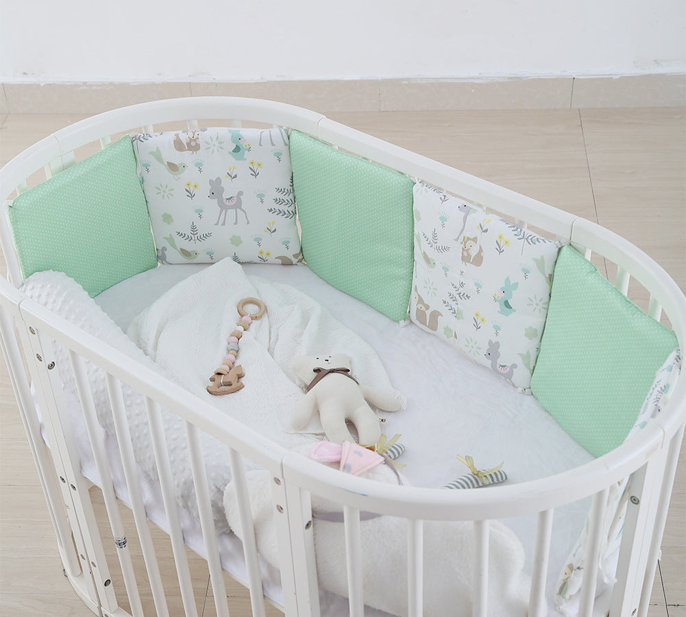 Cotton Crib Bed, Baby Anti-collision Kit