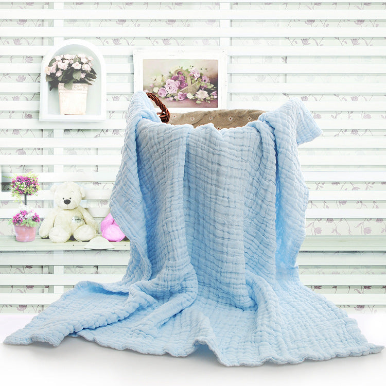 Baby cotton blanket