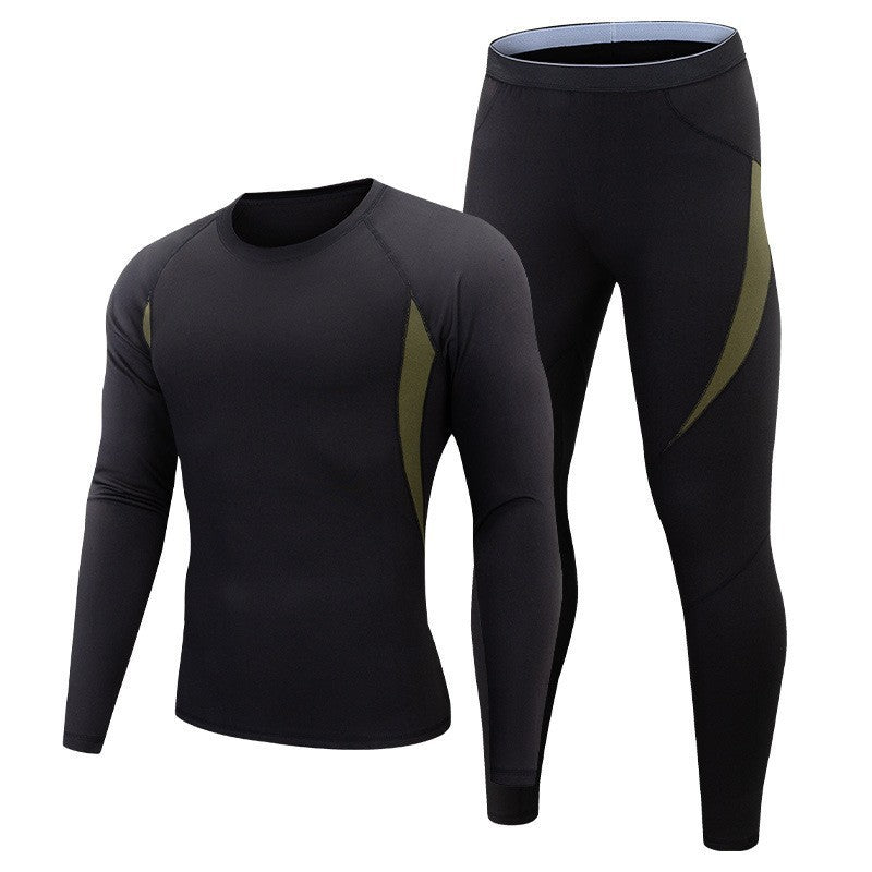 Sports Workout Clothes,Thermal Underwear Suit For Men