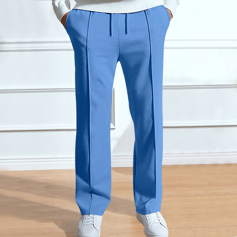 Casual Trousers, Loose Tight Rope Straight-leg Trousers for Men