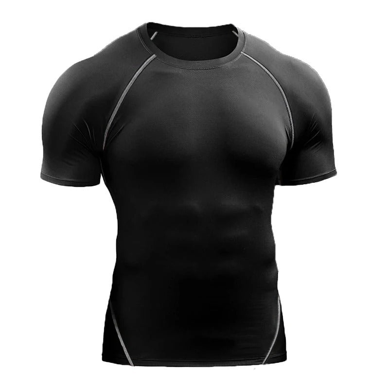 Workout Clothes, Short Sleeve Men's Quick Drying Clothes