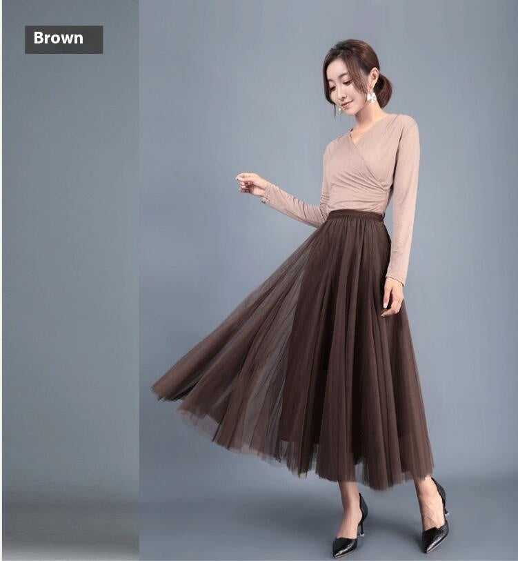 Fashion Gauzy Skirt For Women