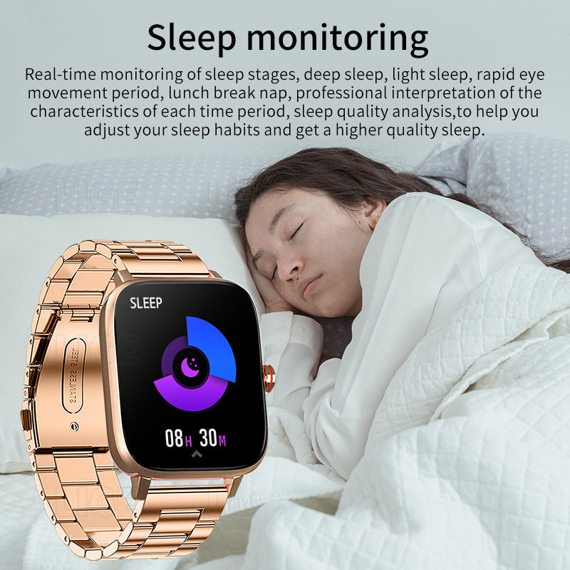 Smart Sports Watch, Sleep Health Monitoring Running Waterproof Lightweight Bracelet