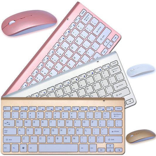 2.4G Wireless Keyboard And Mouse ,Protable Mini Keyboard Mouse Combo Set For Notebook