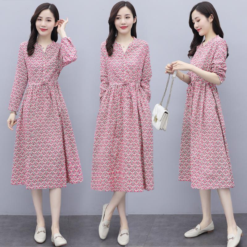 New Cotton And Linen Dress For Women