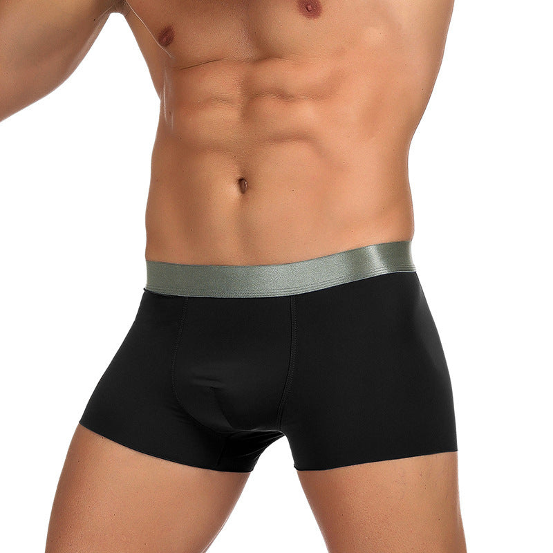 Modal Home Ice Silk Cool Lightweight Boxer Pants for Men