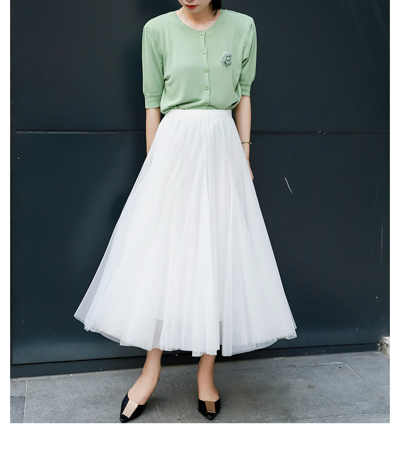 Fashion Gauzy Skirt For Women