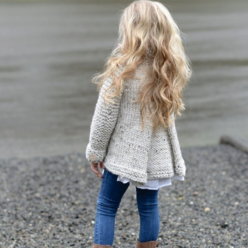 Girls cardigan sweater