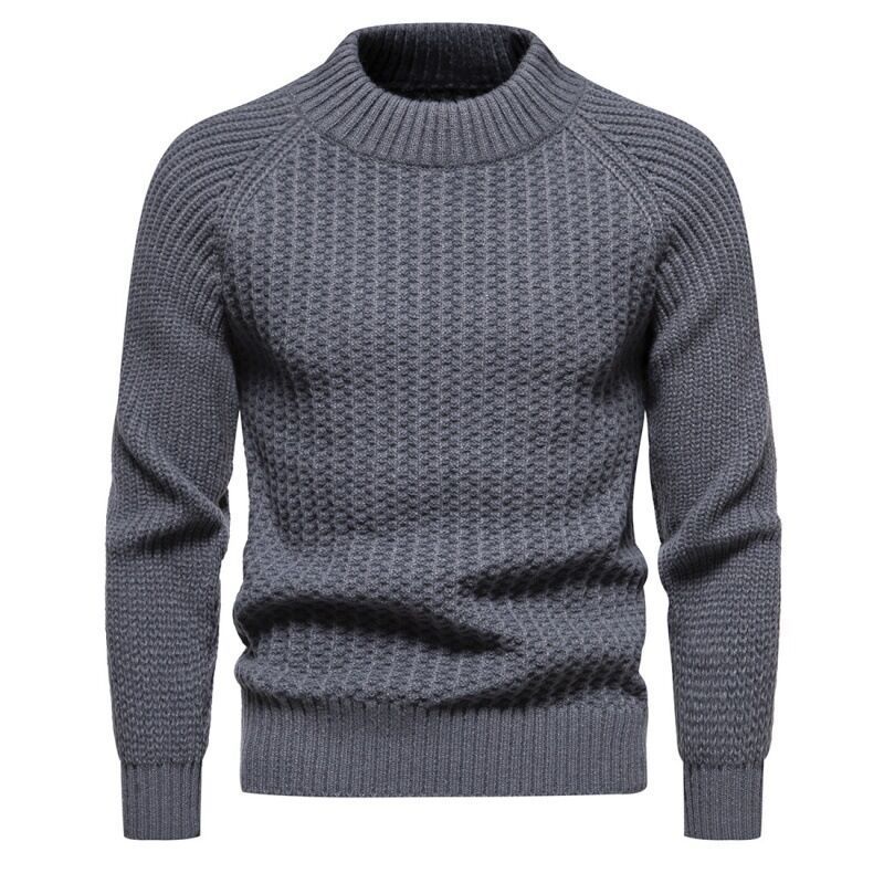 Pure Color All-matching Sweater for Men