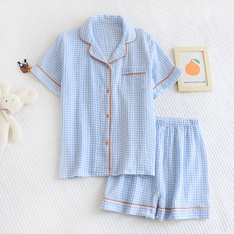 Pajamas Suit for Women, Women's Cotton Crepe Home Wear