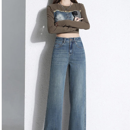 Light Color All-matching Jeans for Women