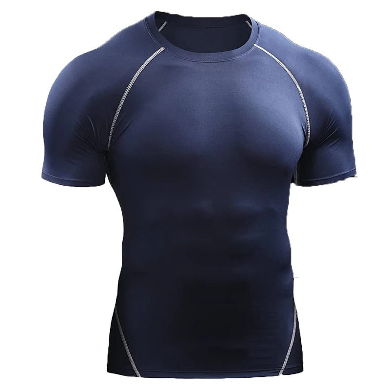 Workout Clothes, Short Sleeve Men's Quick Drying Clothes