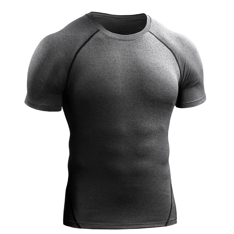 Workout Clothes, Short Sleeve Men's Quick Drying Clothes