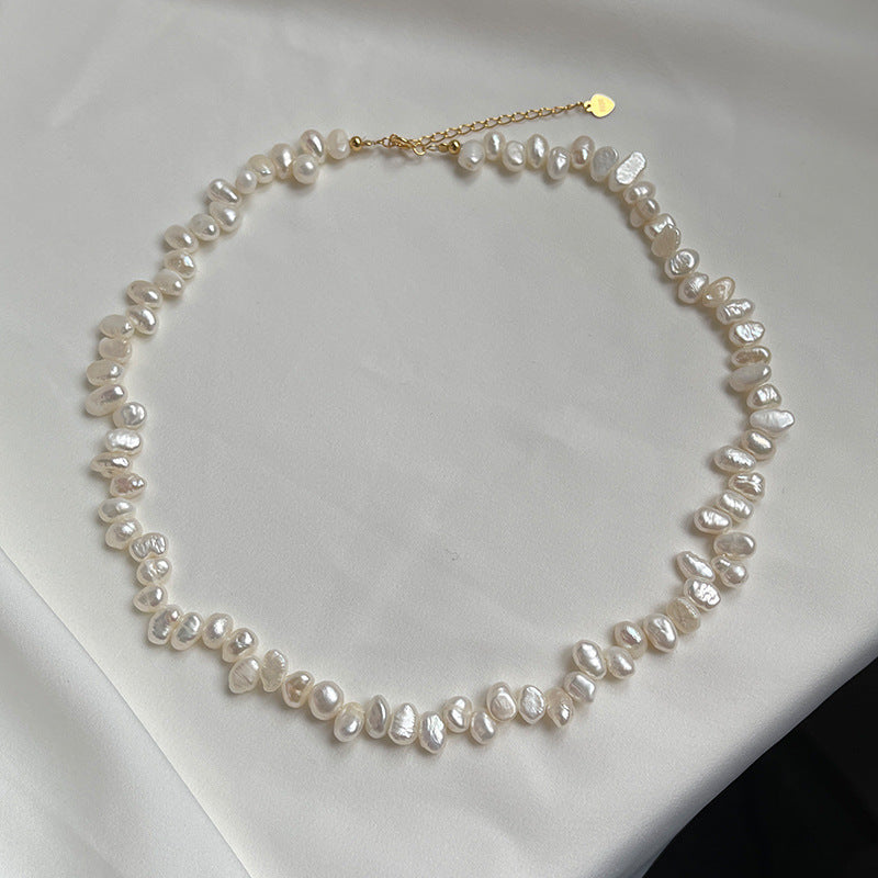 Women's Pearl Necklace Natural