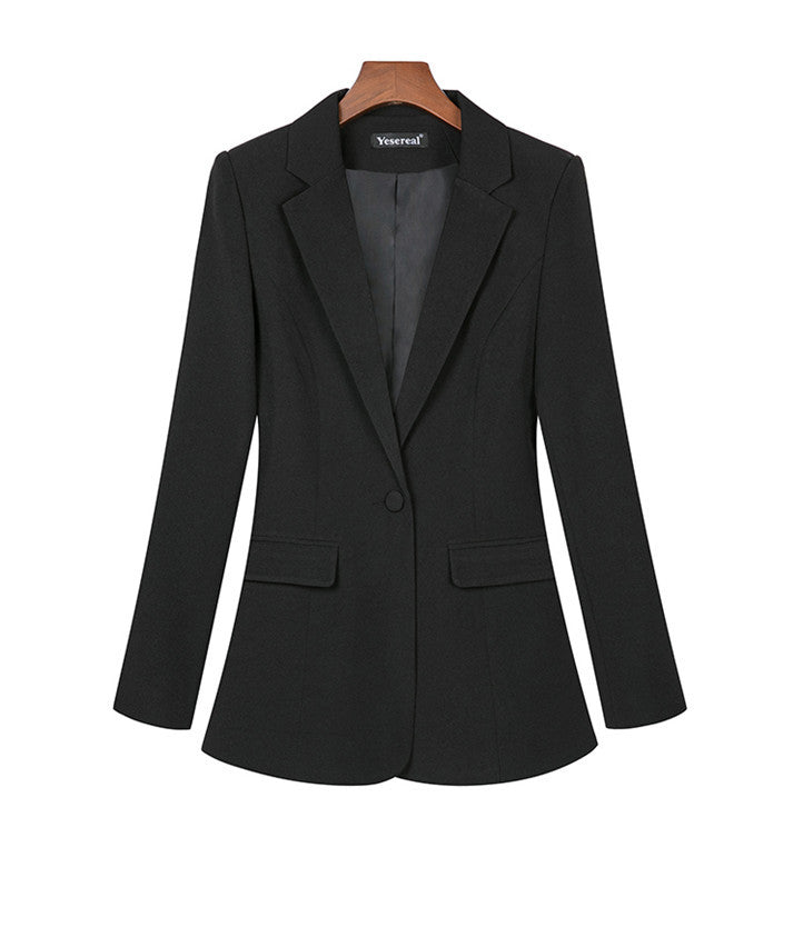 Long Sleeve Professional Casual Blazer Women