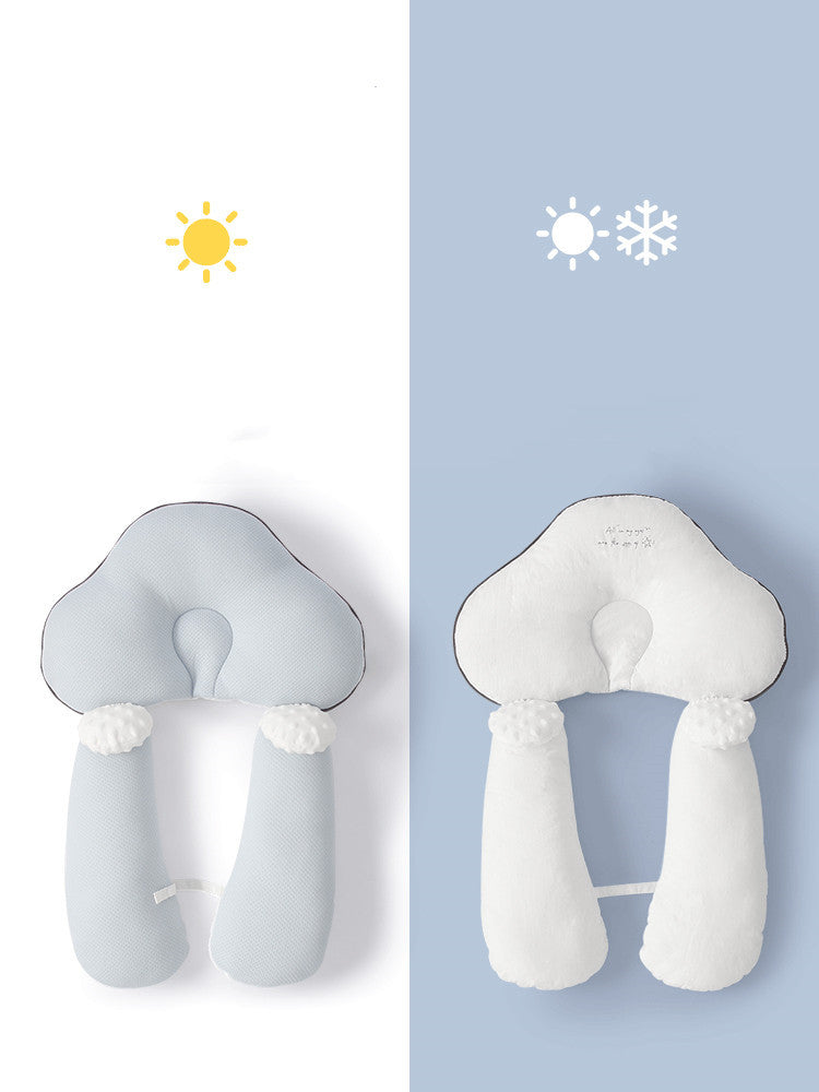 Children Sleeping Safety Pillow To Soothe And Correct Head Deviation