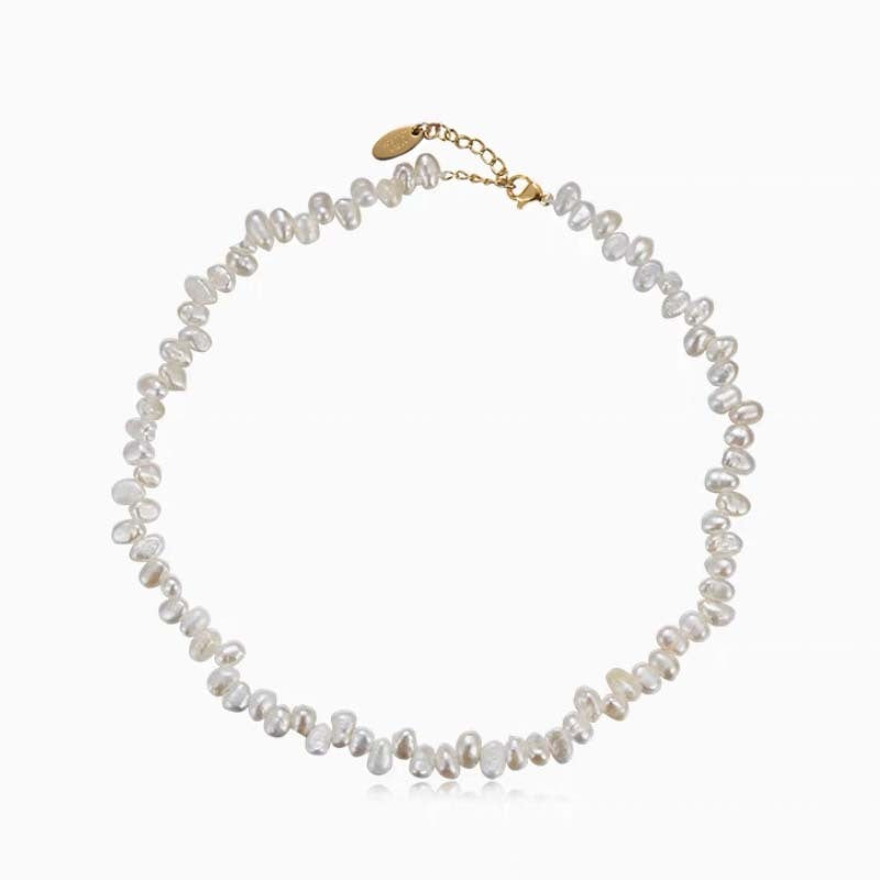 Women's Pearl Necklace Natural