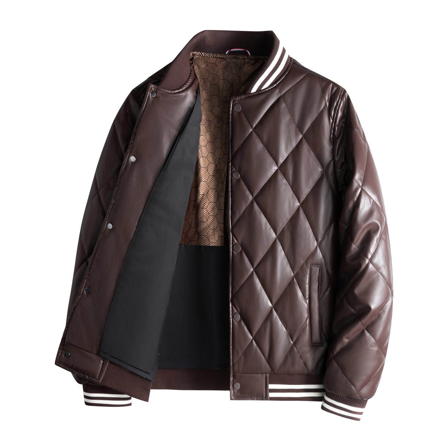 Men's Trendy Leather Coat