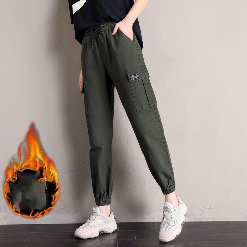 Handsome Women's High Waist Loose Trousers