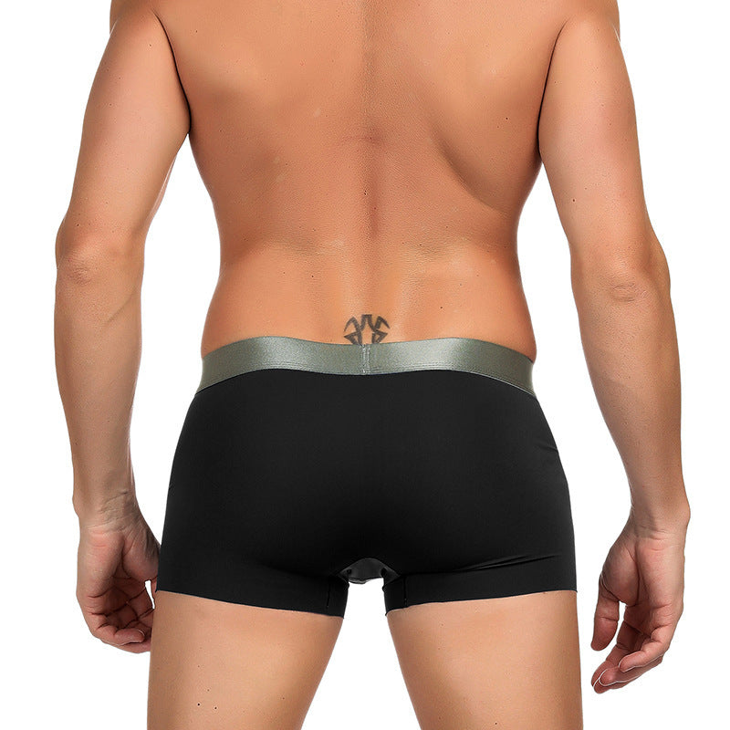 Modal Home Ice Silk Cool Lightweight Boxer Pants for Men